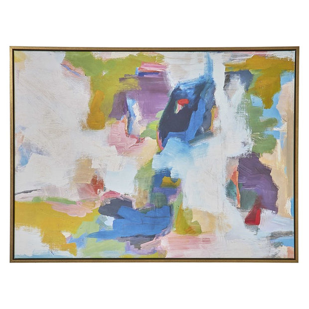 Casa Bella Living Bursting Colors Giclee Framed Canvas