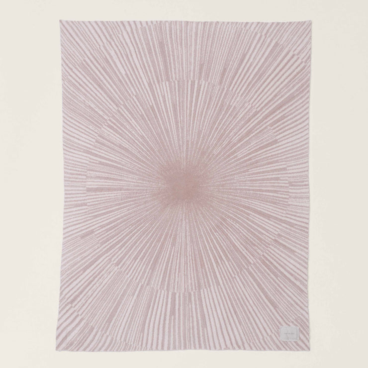 Barefoot Dreams CozyChic Covered in Prayer Inspiration Throw Blanket ~ Dusty Mauve Hope For Peace