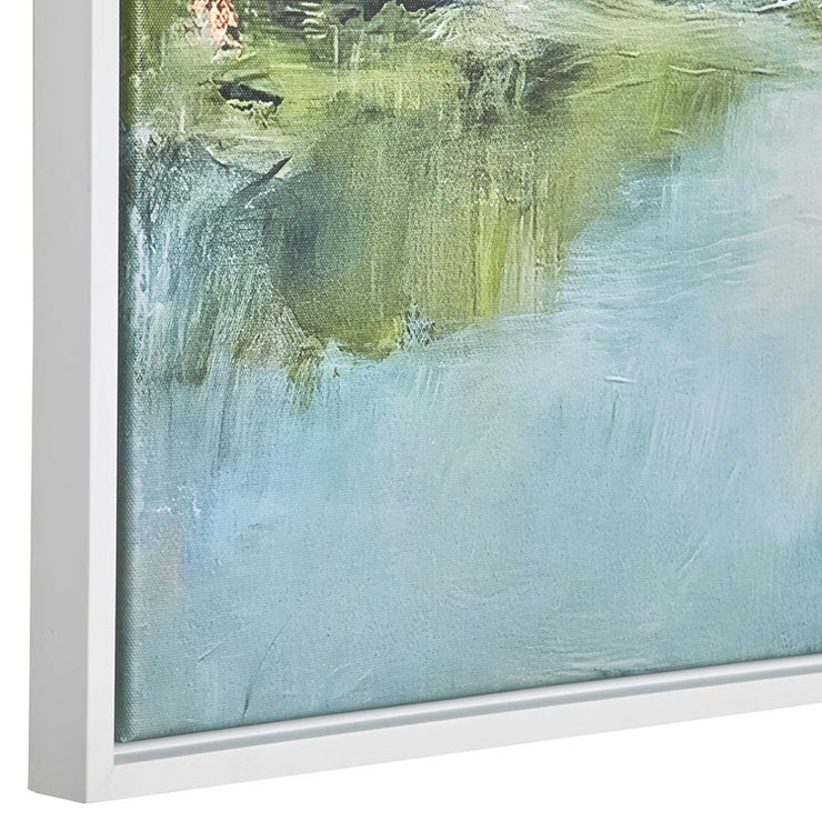 Casa Bella Living The River Glows Giclee Framed Canvas