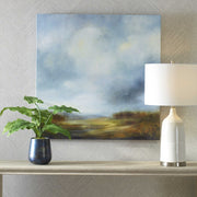 Casa Bella Living Blue Light Landscape Frameless Canvas