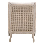 Essentials For Living Churchill Club Chair ~ Bisque, Natural Gray Birch, Cane