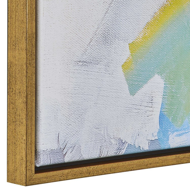 Casa Bella Living Room Dream Of Isles Wood Framed Canvas