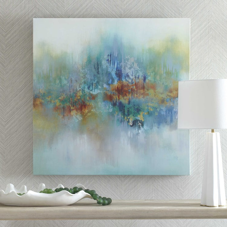Casa Bella Living Modern Earth-tones Frameless Canvas