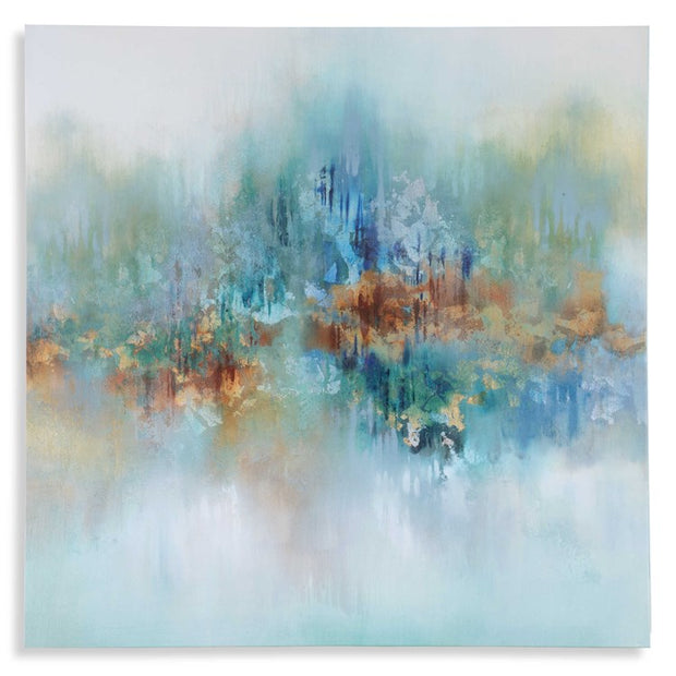 Casa Bella Living Modern Earth-tones Frameless Canvas
