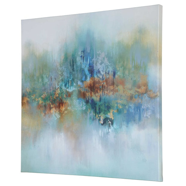 Casa Bella Living Modern Earth-tones Frameless Canvas