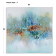 Casa Bella Living Modern Earth-tones Frameless Canvas