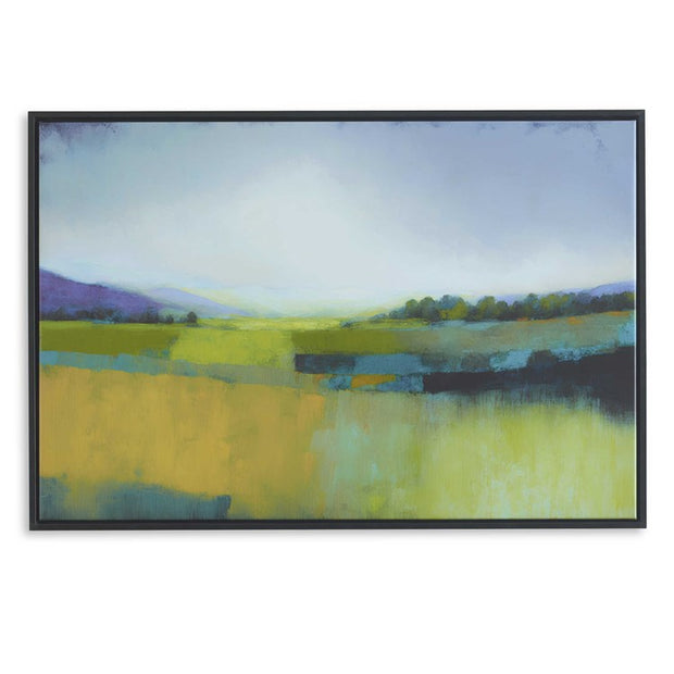 Casa Bella Living Wood Framed Morning Sunrise Canvas