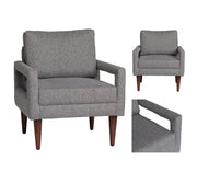 Crestview Collection Olaf Gray Accent Chair