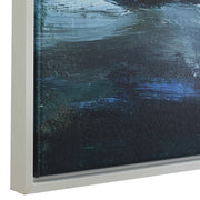 Casa Bella Living Waves From The Ocean Wood Framed Canvas