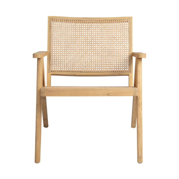 Crestview Collection Biscayne Mindi Wood Accent Chair