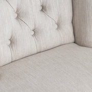 Crestview Collection Stanton Cream Tufted Counter Stool