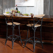 Crestview Collection Cedar Creek Mango Wood Bar Stool