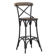 Crestview Collection Cartwright Mango Wood Bar Stool