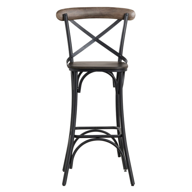 Crestview Collection Cartwright Mango Wood Bar Stool