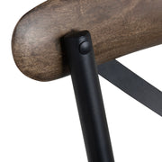 Crestview Collection Cartwright Mango Wood Bar Stool