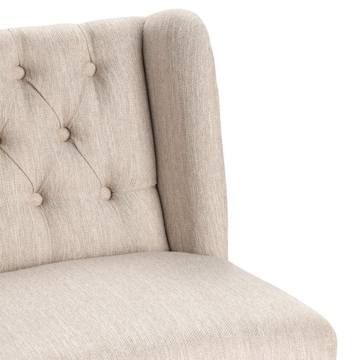 Crestview Collection Stanton Cream Tufted  Bar Stool