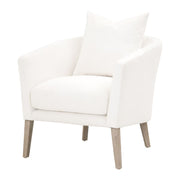 Essentials For Living Gordon Club Chair ~ LiveSmart Peyton-Pearl, Natural Gray Oak