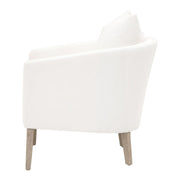 Essentials For Living Gordon Club Chair ~ LiveSmart Peyton-Pearl, Natural Gray Oak