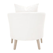 Essentials For Living Gordon Club Chair ~ LiveSmart Peyton-Pearl, Natural Gray Oak