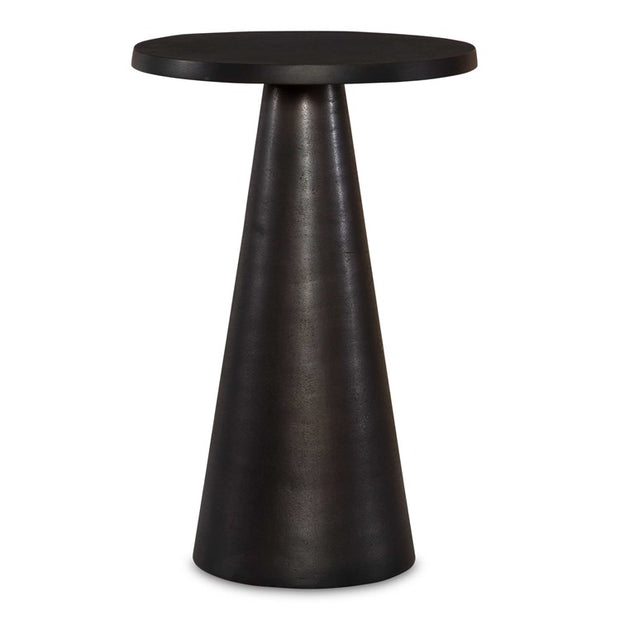 Casa Bella Living Dark Bronze Pedestal Accent Table