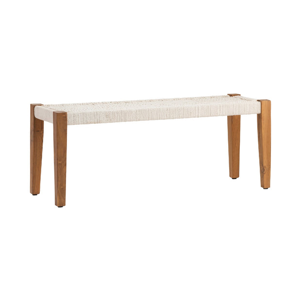 Crestview Collection Bengal Manor Woven Jute Bench
