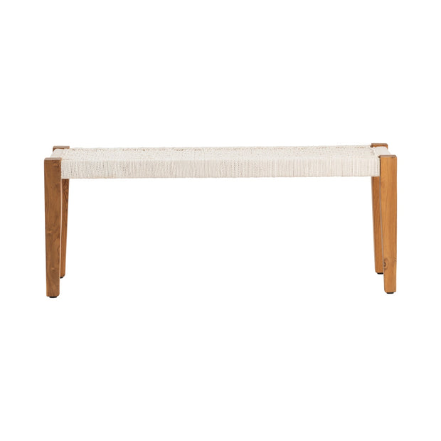 Crestview Collection Bengal Manor Woven Jute Bench