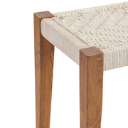 Crestview Collection Bengal Manor Woven Jute Bench
