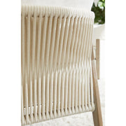 Essentials For Living Harbor Club Chair ~ LiveSmart Peyton-Pearl, White Rope, Smoke Gray Oak