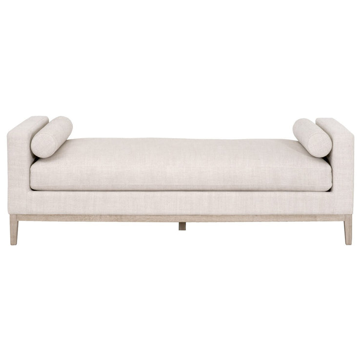 Essentials For Living Keaton Daybed ~ Bisque, Natural Gray Oak