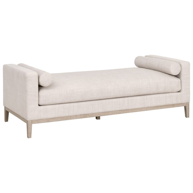 Essentials For Living Keaton Daybed ~ Bisque, Natural Gray Oak