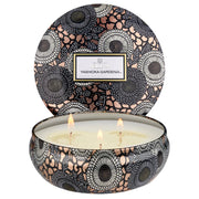 Voluspa Yashioka Gardenia 3 Wick Candle ~ 12 oz