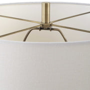 Casa Bella Living Hexagon Shaped Marble Accent Lamp