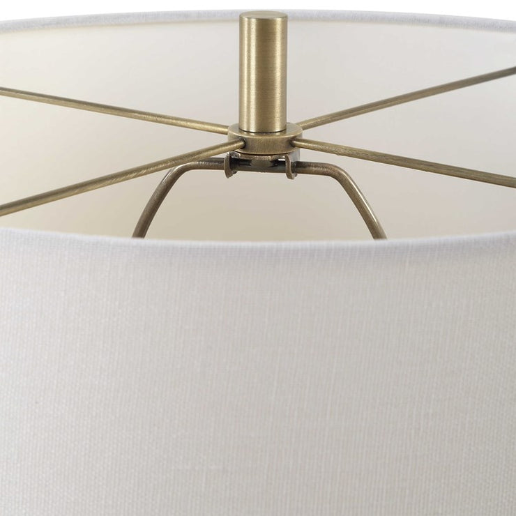 Casa Bella Living Hexagon Shaped Marble Accent Lamp