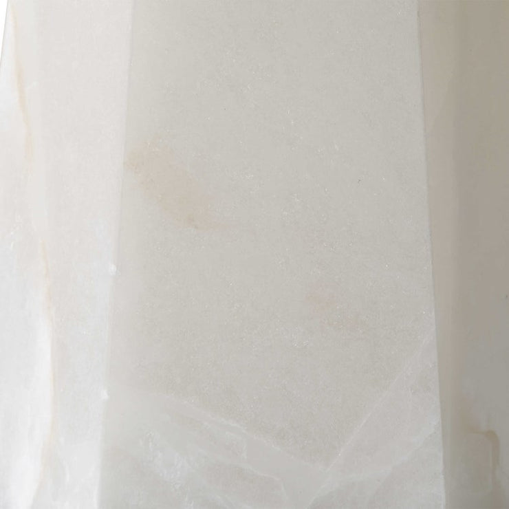 Casa Bella Living Hexagon Shaped Marble Accent Lamp