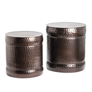 Crestview Collection Stockton Set of 2 Copper Stools