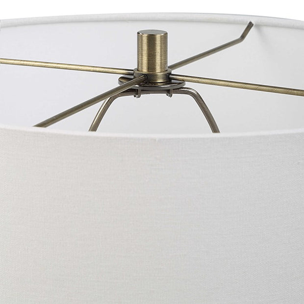 Casa Bella Living Blueish Green With Rust Undertones Table Lamp