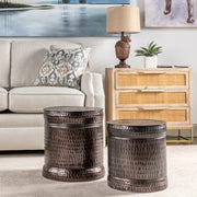 Crestview Collection Stockton Set of 2 Copper Stools