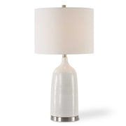 Casa Bella Living Off- White Ceramic Table Lamp