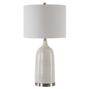 Casa Bella Living Off- White Ceramic Table Lamp