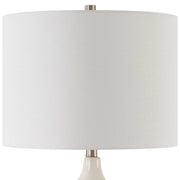 Casa Bella Living Off- White Ceramic Table Lamp