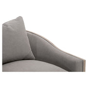 Essentials For Living Paxton Swivel Club Chair ~ LiveSmart Peyton-Slate, Natural Gray Oak