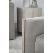 Essentials For Living Paxton Swivel Club Chair ~ LiveSmart Peyton-Slate, Natural Gray Oak