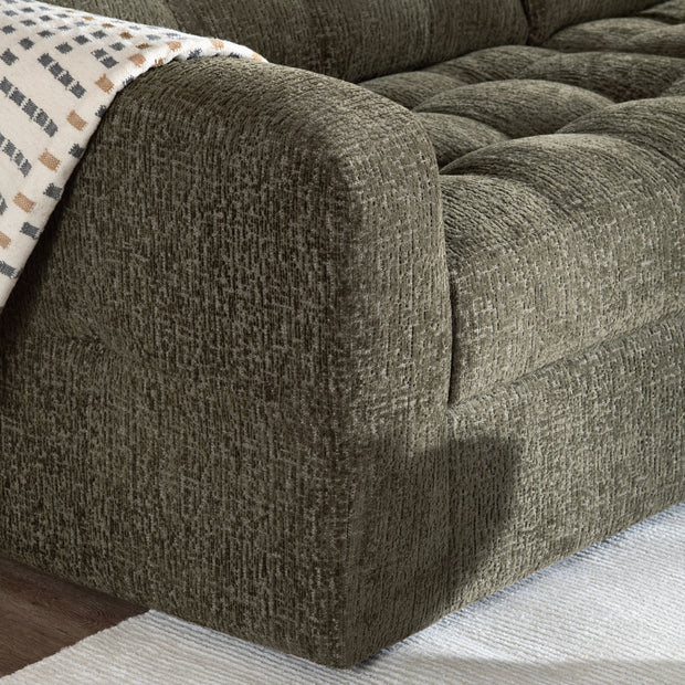 Crestview Collection Juniper Moss Green Sofa