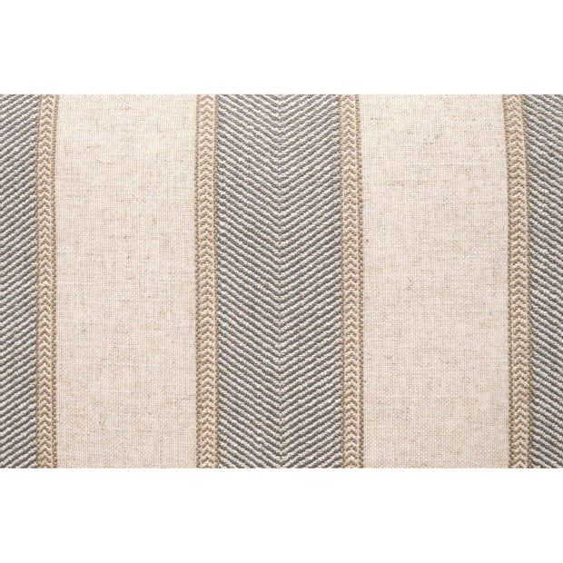 Essentials For Living Rouleau Club Chair ~ Stanebridge-Pewter, Natural Gray Oak
