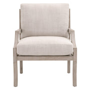 Essentials For Living Stratton Club Chair ~ Bisque, Natural Gray Beech