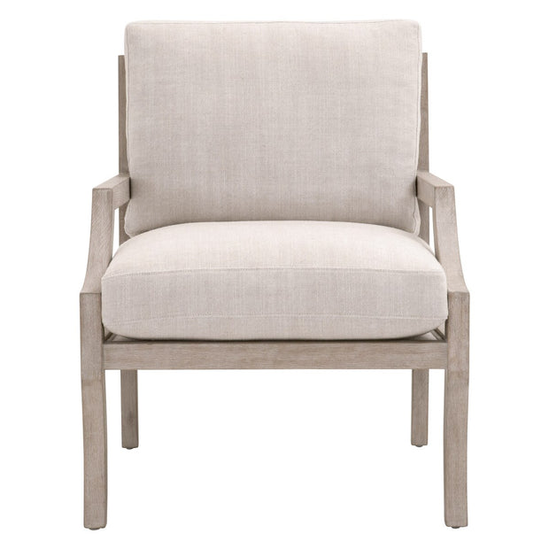 Essentials For Living Stratton Club Chair ~ Bisque, Natural Gray Beech