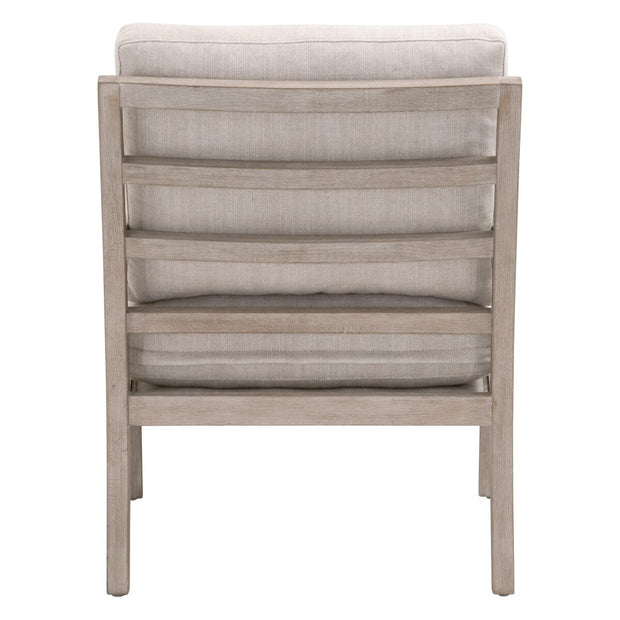 Essentials For Living Stratton Club Chair ~ Bisque, Natural Gray Beech