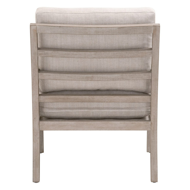 Essentials For Living Stratton Club Chair ~ Bisque, Natural Gray Beech