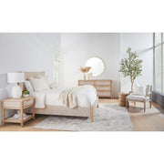 Essentials For Living Stratton Club Chair ~ Bisque, Natural Gray Beech