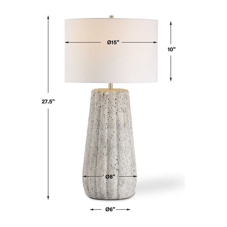 Casa Bella Living Old-World Style Stone Finish Ceramic Lamp ~ LAST CHANCE SALE ~ LIMITED QUANTITY